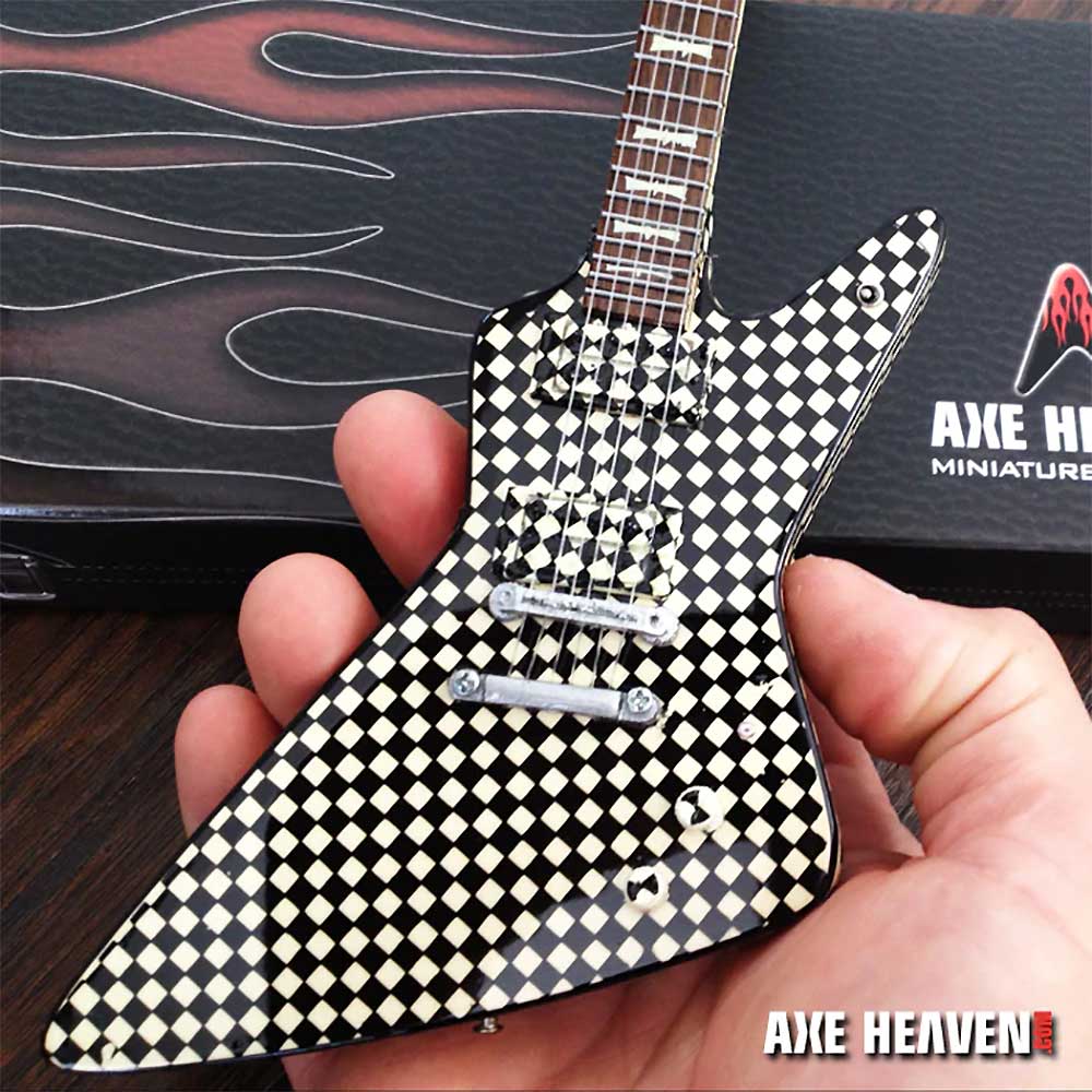 CHEAP TRICK チープトリック - RICK NIELSEN Checkered EXP / ミニチュア楽器 - PGS